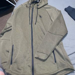 Green YoungLA zip up